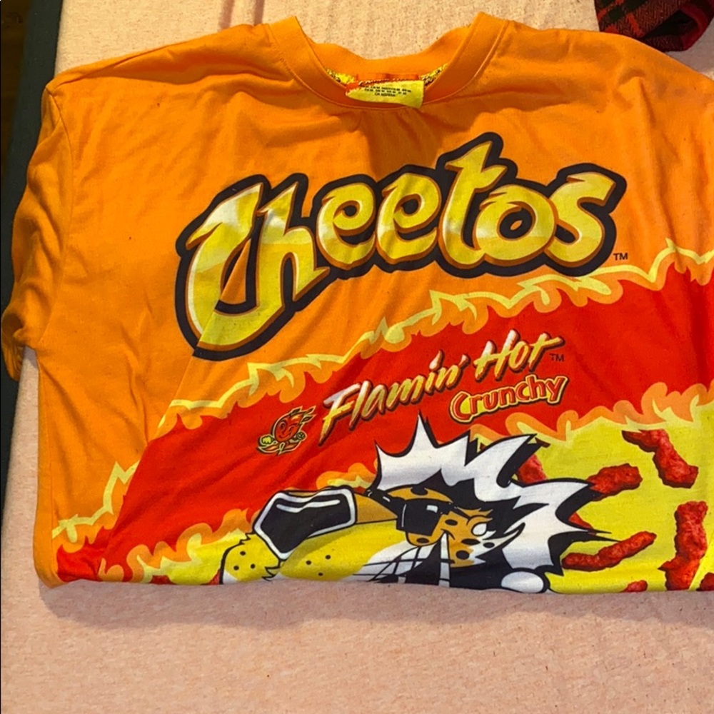 Flamin hot Cheetos shirt